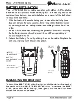 Preview for 6 page of Midland LXT376 Series Owner'S Manual