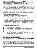 Preview for 7 page of Midland LXT376 Series Owner'S Manual