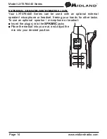 Preview for 14 page of Midland LXT376 Series Owner'S Manual