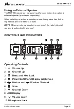 Preview for 9 page of Midland Micro Mobile MXT105 Manual