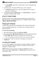 Preview for 13 page of Midland Micro Mobile MXT105 Manual