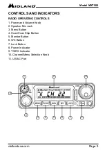 Preview for 9 page of Midland MICRO MOBILE MXT500 Manual