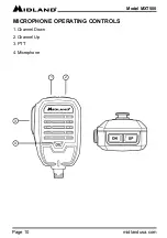 Preview for 10 page of Midland MICRO MOBILE MXT500 Manual