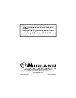 Preview for 28 page of Midland MO-1016 User Manual