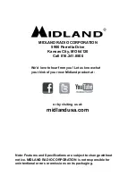 Preview for 17 page of Midland MXT115 Owner'S Manual