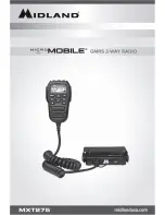 Предварительный просмотр 1 страницы Midland MXT275 Owner'S Manual