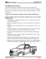 Предварительный просмотр 7 страницы Midland MXT275 Owner'S Manual