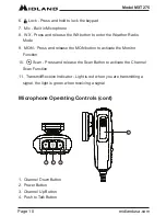 Предварительный просмотр 10 страницы Midland MXT275 Owner'S Manual