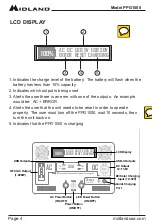 Preview for 4 page of Midland PPG1000 Manual