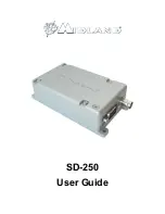 Preview for 1 page of Midland SD-250 User Manual