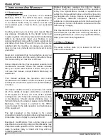 Preview for 6 page of Midland SPD-6 Operation, Parts & Service Manual