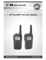 Midland X-Talker T10 Instruction Manual preview