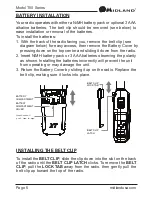 Preview for 5 page of Midland X-Talker T50 Series User Manual