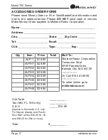 Preview for 17 page of Midland X-Talker T50 Series User Manual