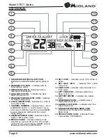 Предварительный просмотр 6 страницы Midland XT511 Owner'S Manual