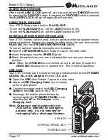 Предварительный просмотр 17 страницы Midland XT511 Owner'S Manual