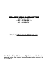 Предварительный просмотр 28 страницы Midland XT511 Owner'S Manual