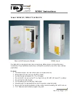 Preview for 1 page of MidNite Solar MNDC125 Instructions For Use Manual