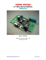 midon design 1WSwitch User Manual предпросмотр