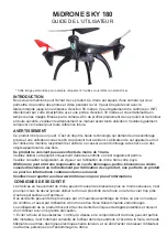 MiDRONE SKY 180 User Manual preview