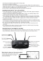 Предварительный просмотр 15 страницы MiDRONE VISION 400 User Manual