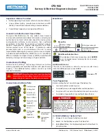 Midtronics CPX-900 WiFi Quick Reference Manual preview