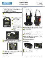 Preview for 1 page of Midtronics DSS-5000P NI Quick Start Manual