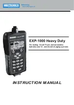 Preview for 1 page of Midtronics EXP-1000 Heavy Duty Instruction Manual