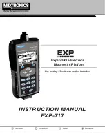 Midtronics EXP-717 Instruction Manual предпросмотр