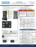 Midtronics Ford CPX-950 Quick Reference Card preview