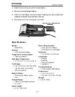 Предварительный просмотр 21 страницы Midtronics MDX-P300 User Manual