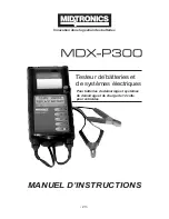 Предварительный просмотр 23 страницы Midtronics MDX-P300 User Manual