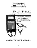 Предварительный просмотр 45 страницы Midtronics MDX-P300 User Manual