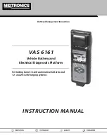 Midtronics VAS 6161 Instruction Manual preview