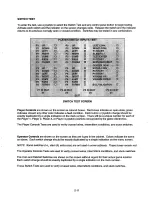 Preview for 14 page of Midway BLITZ 99 Operation Manual