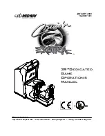 Preview for 1 page of Midway Cruis'n Exotica Operation Manual