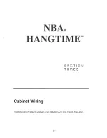 Предварительный просмотр 47 страницы Midway NBA HANGTIME 40259 Operating Manual