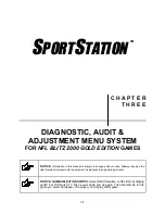 Preview for 23 page of Midway SPORTSTATION Operation Manual