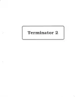 Предварительный просмотр 6 страницы Midway TERMINATOR 2 JUDGMENT DAY Operation Manual Addendum