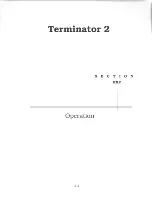 Предварительный просмотр 8 страницы Midway TERMINATOR 2 JUDGMENT DAY Operation Manual Addendum