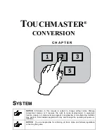 Предварительный просмотр 21 страницы Midway TOUCH MASTER 8000 Manual