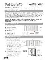 Midwest Pet Gate 2924WEW-2 Assembly Instructions preview