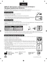 Preview for 1 page of Midwest RDH Freedom Instructions Manual