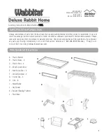 Preview for 1 page of Midwest Wabbitat 158XL Assembly Instructions