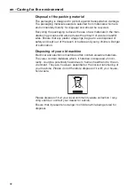 Preview for 32 page of Miele professional 10 003 181 Fitting Instructions Manual