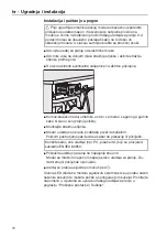 Предварительный просмотр 70 страницы Miele professional 10 003 181 Fitting Instructions Manual