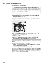 Preview for 100 page of Miele professional 10 003 181 Fitting Instructions Manual