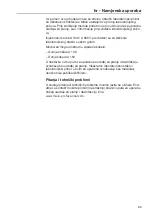 Preview for 65 page of Miele professional 9862480 Operating Instructions Manual