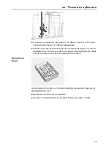 Preview for 53 page of Miele professional A 104 Operating Instructions Manual