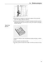 Preview for 95 page of Miele professional A 104 Operating Instructions Manual